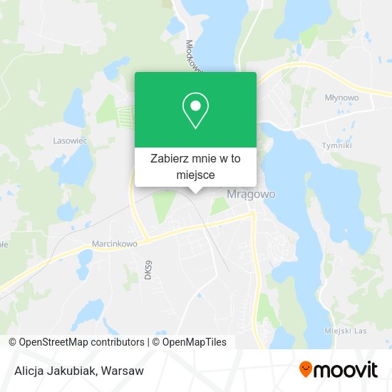 Mapa Alicja Jakubiak