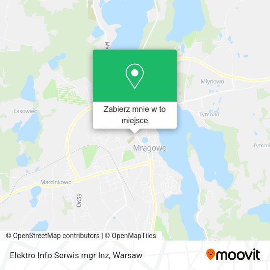 Mapa Elektro Info Serwis mgr Inz