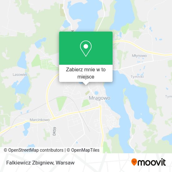 Mapa Falkiewicz Zbigniew