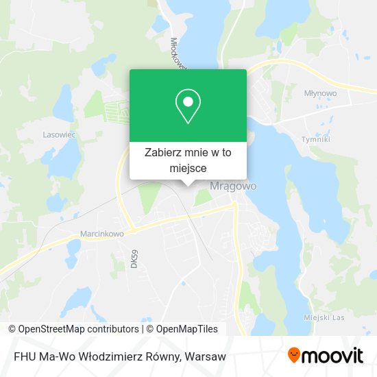 Mapa FHU Ma-Wo Włodzimierz Równy