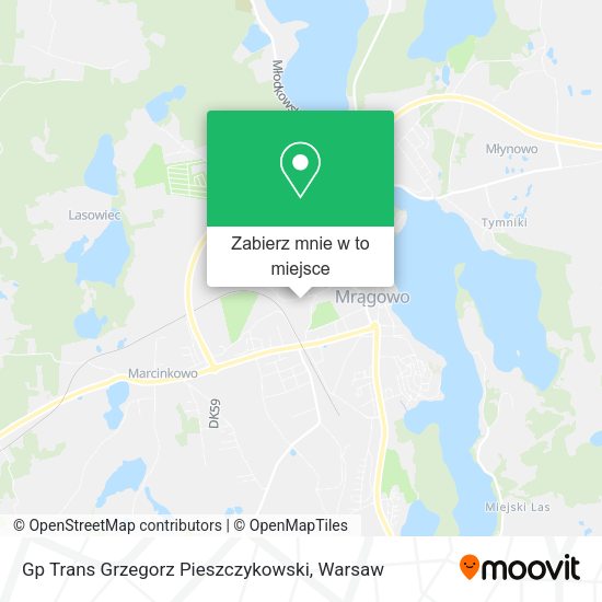 Mapa Gp Trans Grzegorz Pieszczykowski