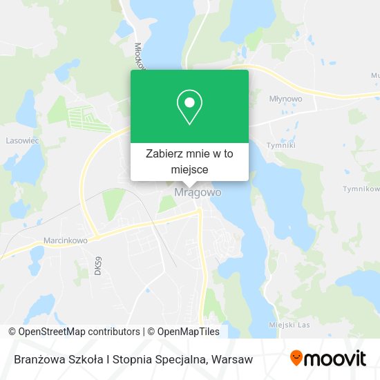 Mapa Branżowa Szkoła I Stopnia Specjalna