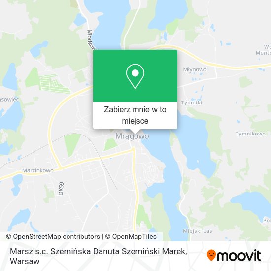 Mapa Marsz s.c. Szemińska Danuta Szemiński Marek