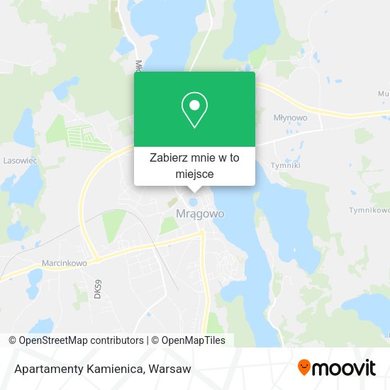 Mapa Apartamenty Kamienica