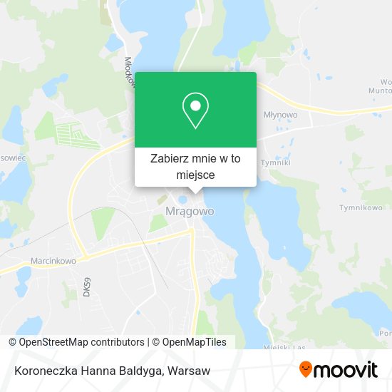 Mapa Koroneczka Hanna Baldyga