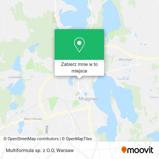Mapa Multiformula sp. z O.O