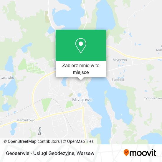 Mapa Geoserwis - Usługi Geodezyjne