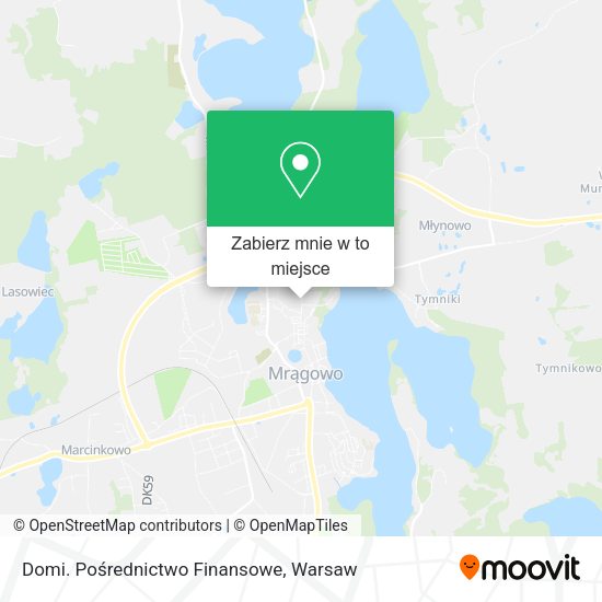 Mapa Domi. Pośrednictwo Finansowe