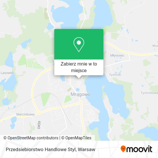 Mapa Przedsiebiorstwo Handlowe Styl