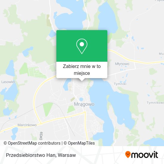 Mapa Przedsiebiorstwo Han