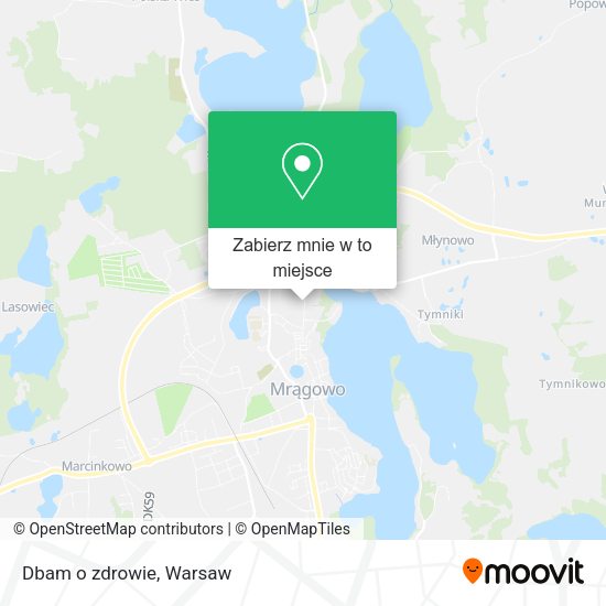 Mapa Dbam o zdrowie