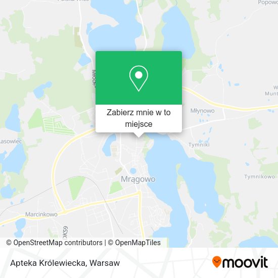 Mapa Apteka Królewiecka