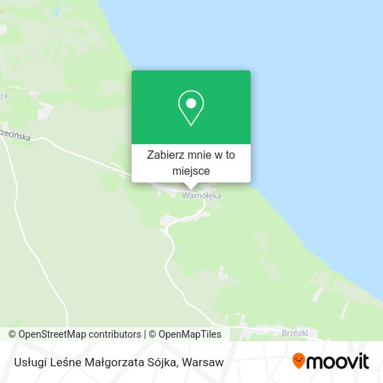 Mapa Usługi Leśne Małgorzata Sójka