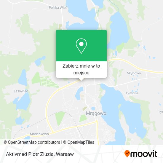 Mapa Aktivmed Piotr Ziuzia