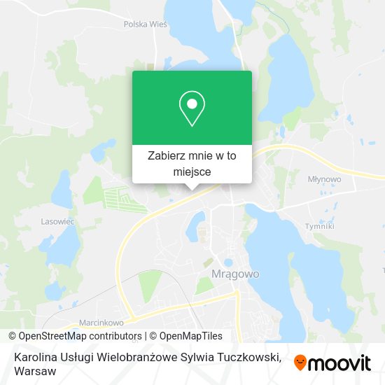 Mapa Karolina Usługi Wielobranżowe Sylwia Tuczkowski