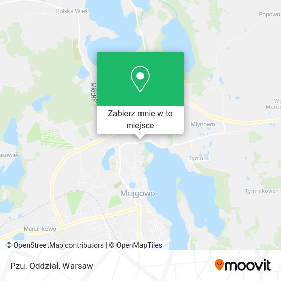 Mapa Pzu. Oddział