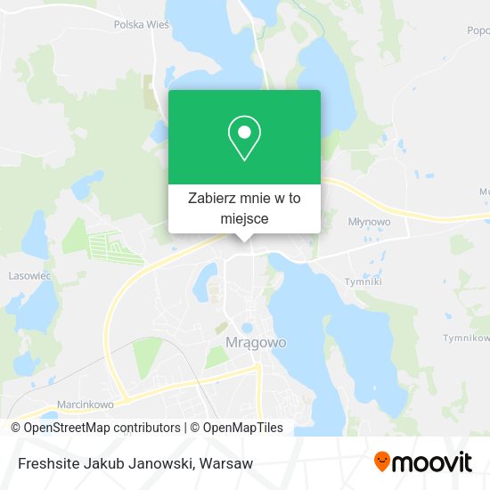 Mapa Freshsite Jakub Janowski