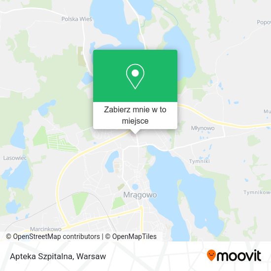 Mapa Apteka Szpitalna