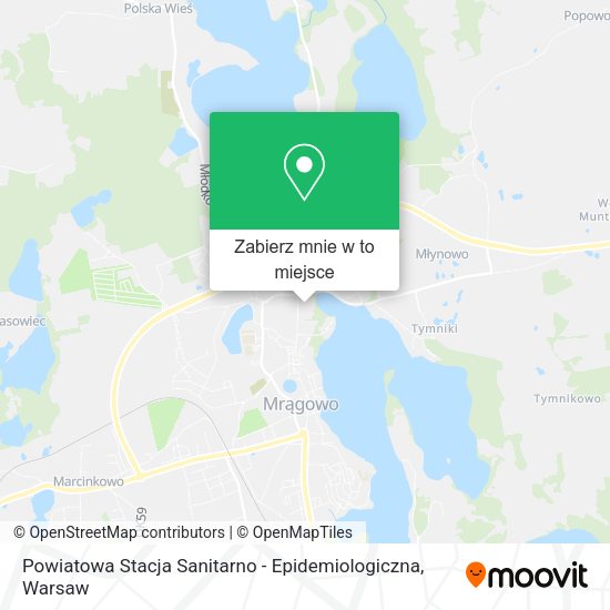 Mapa Powiatowa Stacja Sanitarno - Epidemiologiczna