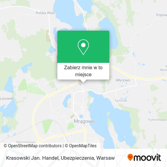 Mapa Krasowski Jan. Handel, Ubezpieczenia