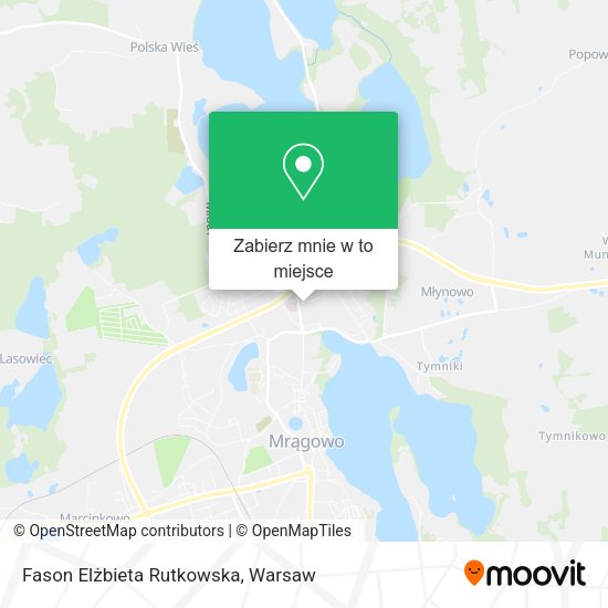 Mapa Fason Elżbieta Rutkowska