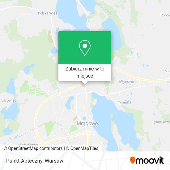 Mapa Punkt Apteczny