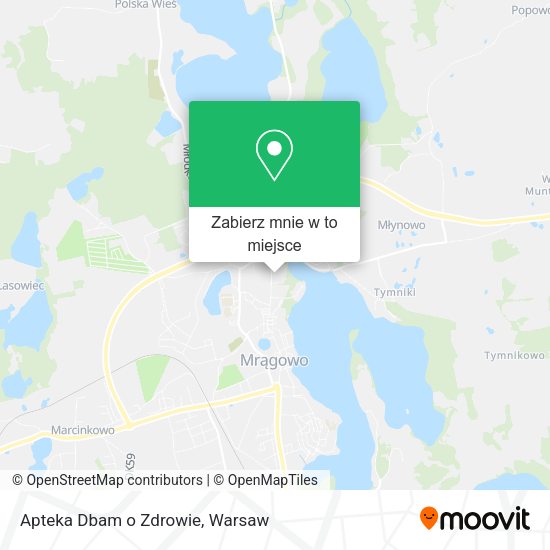 Mapa Apteka Dbam o Zdrowie