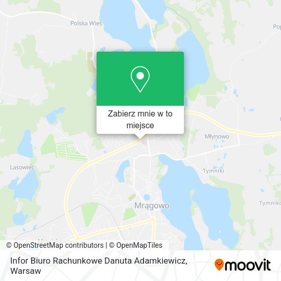 Mapa Infor Biuro Rachunkowe Danuta Adamkiewicz