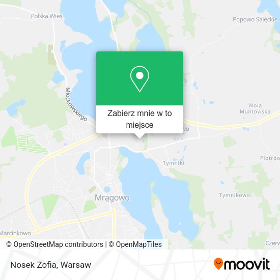 Mapa Nosek Zofia