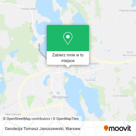 Mapa Geodezja Tomasz Januszewski