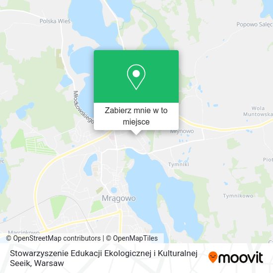 Mapa Stowarzyszenie Edukacji Ekologicznej i Kulturalnej Seeik