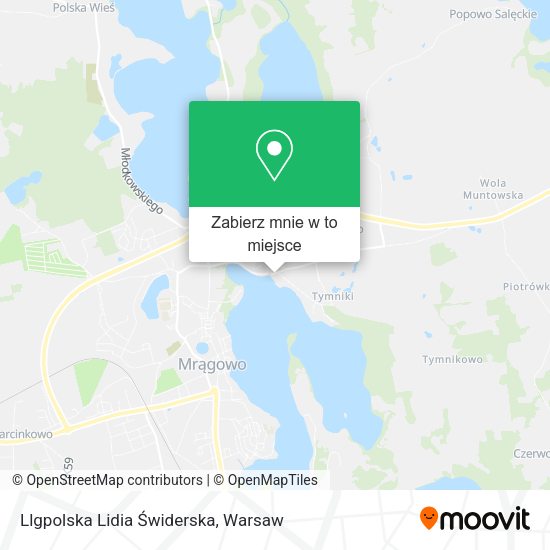 Mapa Llgpolska Lidia Świderska