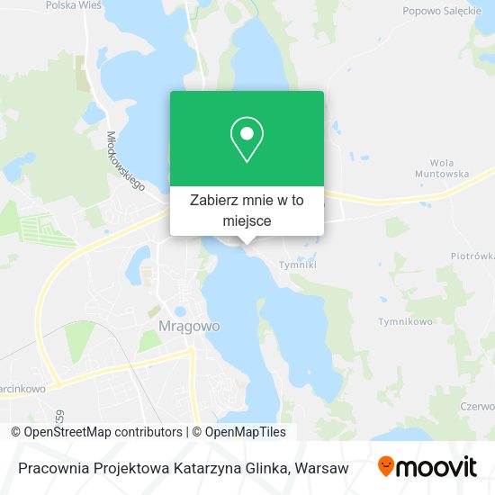 Mapa Pracownia Projektowa Katarzyna Glinka