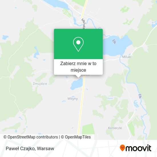 Mapa Paweł Czajko