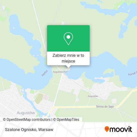 Mapa Szalone Ognisko