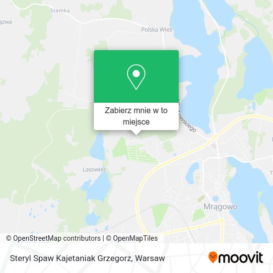 Mapa Steryl Spaw Kajetaniak Grzegorz