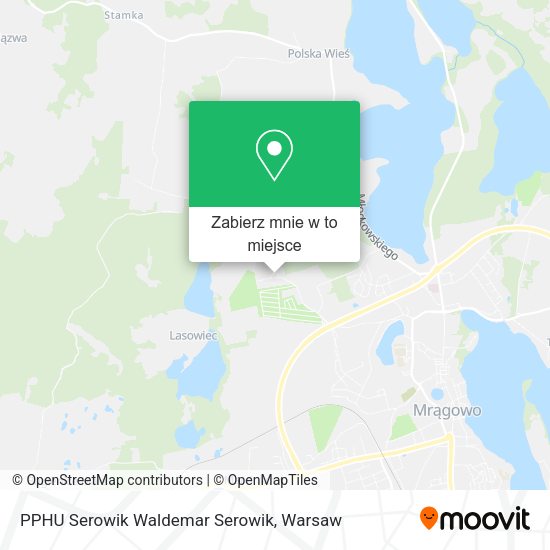 Mapa PPHU Serowik Waldemar Serowik