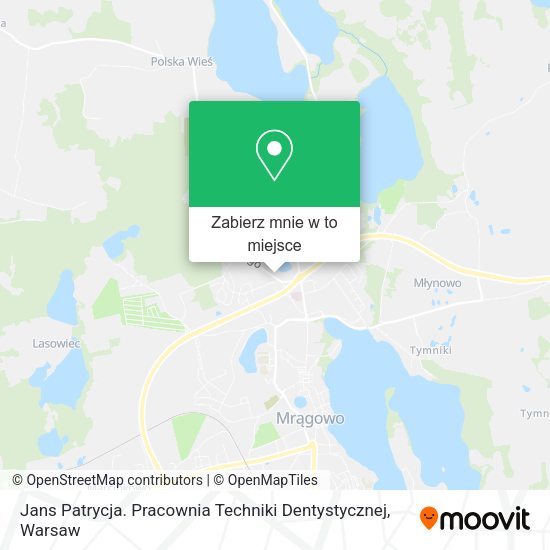 Mapa Jans Patrycja. Pracownia Techniki Dentystycznej