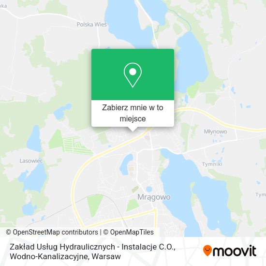 Mapa Zakład Usług Hydraulicznych - Instalacje C.O., Wodno-Kanalizacyjne