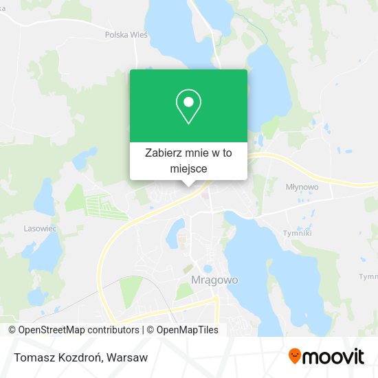 Mapa Tomasz Kozdroń