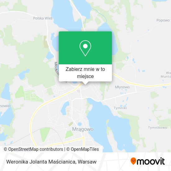 Mapa Weronika Jolanta Maścianica