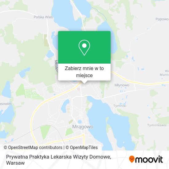 Mapa Prywatna Praktyka Lekarska Wizyty Domowe