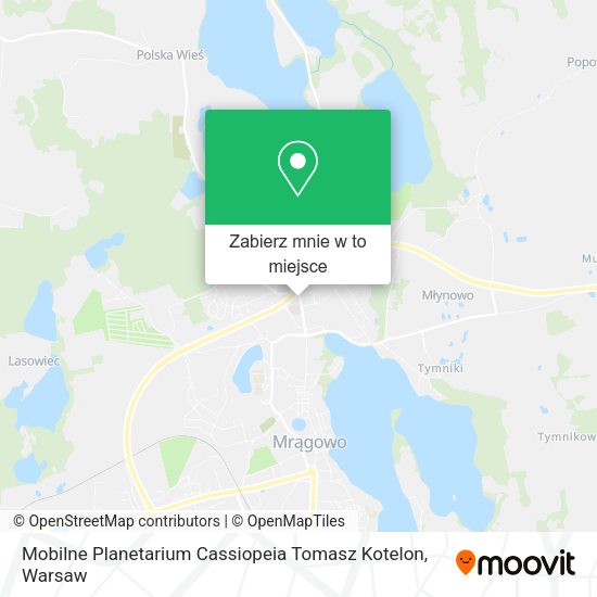 Mapa Mobilne Planetarium Cassiopeia Tomasz Kotelon