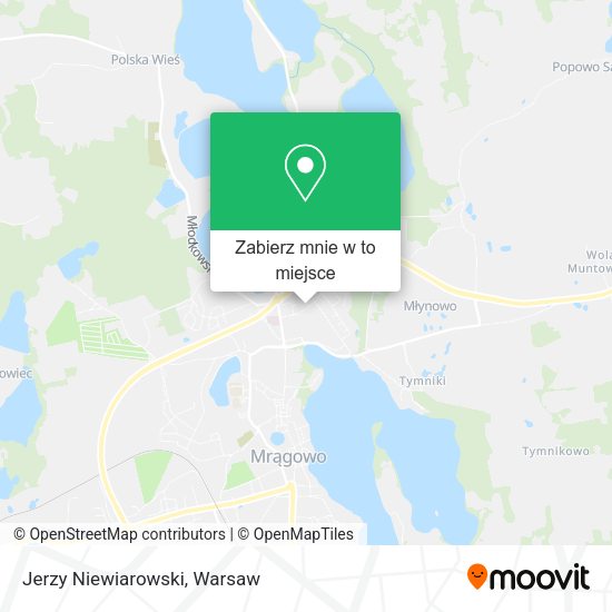 Mapa Jerzy Niewiarowski