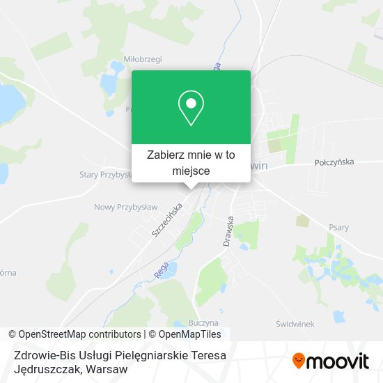 Mapa Zdrowie-Bis Usługi Pielęgniarskie Teresa Jędruszczak