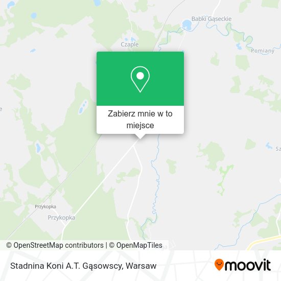 Mapa Stadnina Koni A.T. Gąsowscy