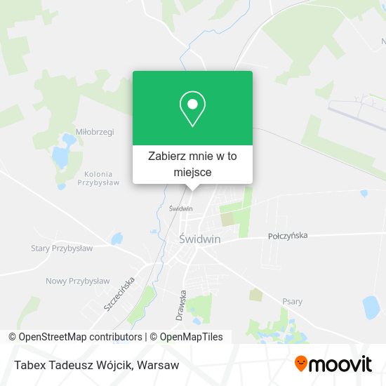 Mapa Tabex Tadeusz Wójcik