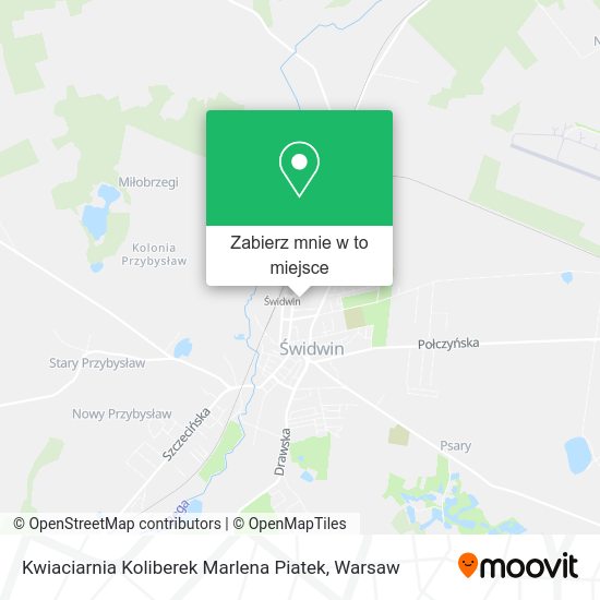 Mapa Kwiaciarnia Koliberek Marlena Piatek