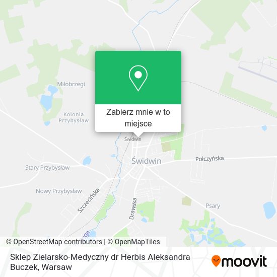 Mapa Sklep Zielarsko-Medyczny dr Herbis Aleksandra Buczek