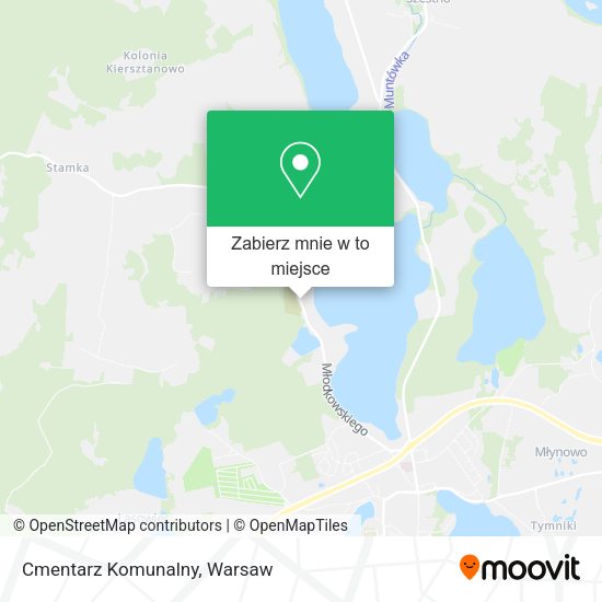 Mapa Cmentarz Komunalny